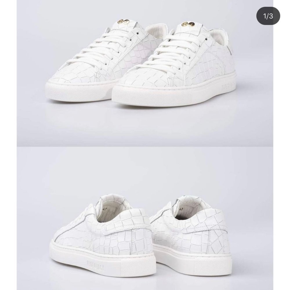 Hide and Jack Snakeskin Sneakers
